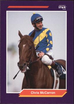 1992 Jockey Star #163 Chris McCarron Front